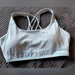 Southern Tide Light Blue - Strappy Sports Bra - Size Small